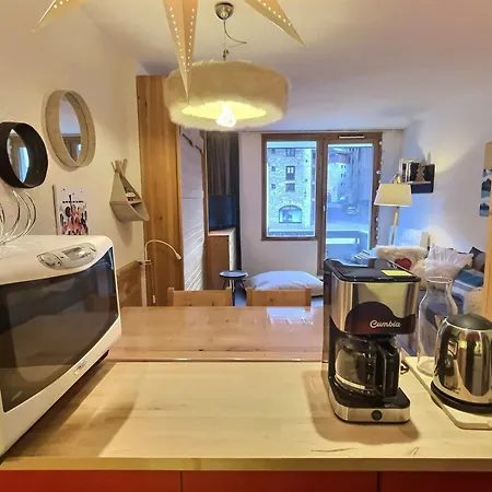 Confortable 2 Pieces A Avec Balcon Sud, Ideal Pour 5 Personnes, Animaux Acceptes Apartment Val-d'Isere