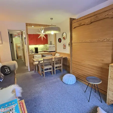 Apartment Confortable 2 Pieces A Avec Balcon Sud, Ideal Pour 5 Personnes, Animaux Acceptes